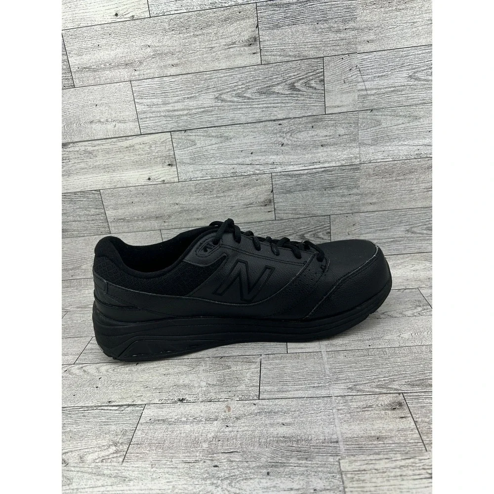 New Balance 928v3 Women 10.5D Men 9D Black Leather Walking Shoes‎ WW928BK3